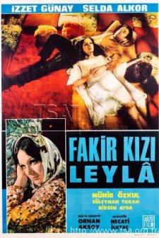 Fakir Kızı Leyla (1969) afişi