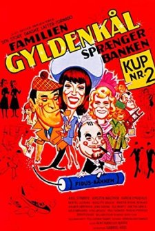 Familien Gyldenkål Sprænger Banken (1976) afişi