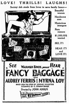 Fancy Baggage (1929) afişi