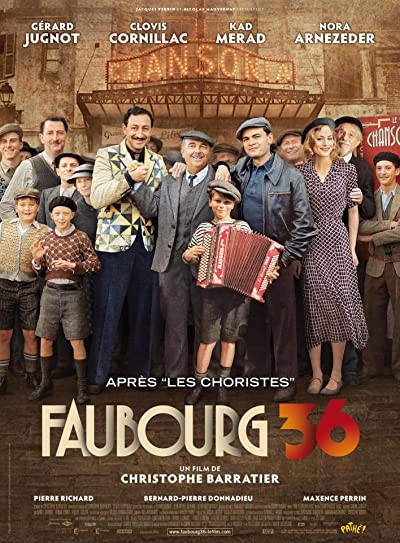 Faubourg 36 (2008) afişi Faubourg 36 (2008) afişi