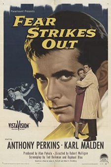Fear Strikes Out (1957) afişi