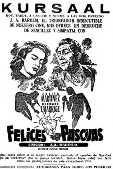 Felices Pascuas (1954) afişi