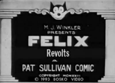 Felix Revolts (1923) afişi Felix Revolts (1923) afişi