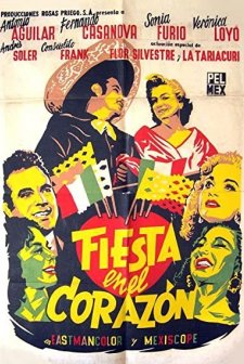 Fiesta En El Corazón (1958) afişi