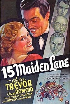 Fifteen Maiden Lane (1936) afişi