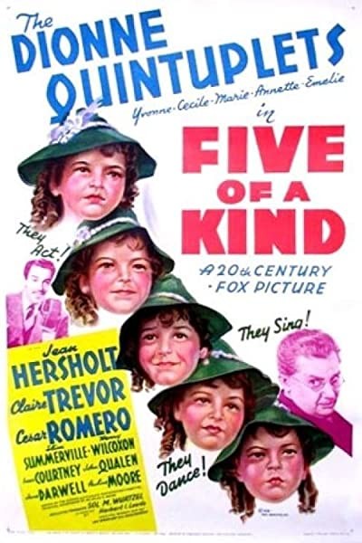 Five Of A Kind (1938) afişi Five Of A Kind (1938) afişi