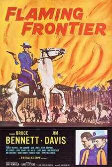 Flaming Frontier (1958) afişi