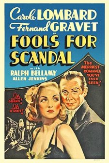 Fools For Scandal (1938) afişi