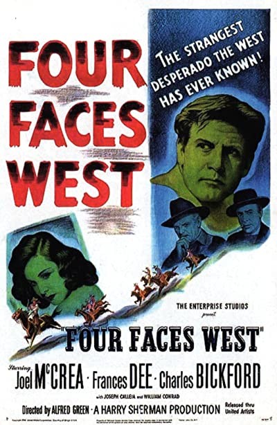 Four Faces West (1948) afişi Four Faces West (1948) afişi