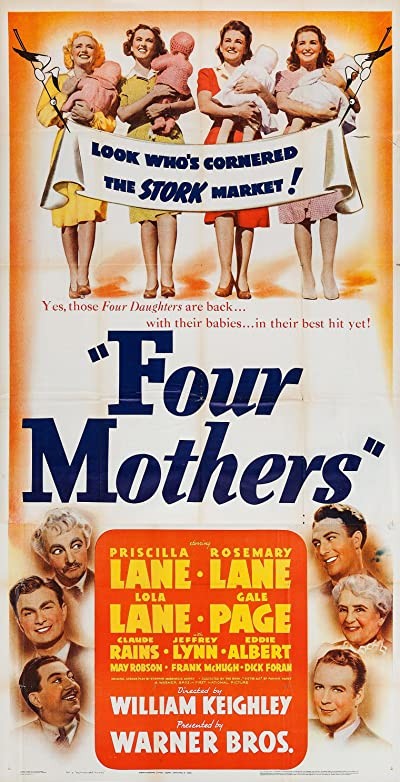 Four Mothers (1941) afişi Four Mothers (1941) afişi