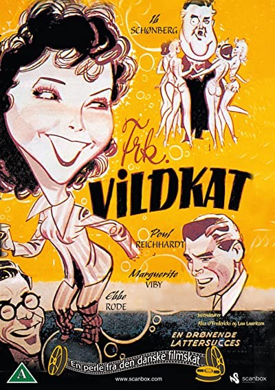 Frk. Vildkat (1942) afişi Frk. Vildkat (1942) afişi