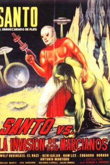 Gümüş Maskeli Santo (1967) afişi