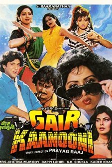 Gair Kaanooni (1989) afişi