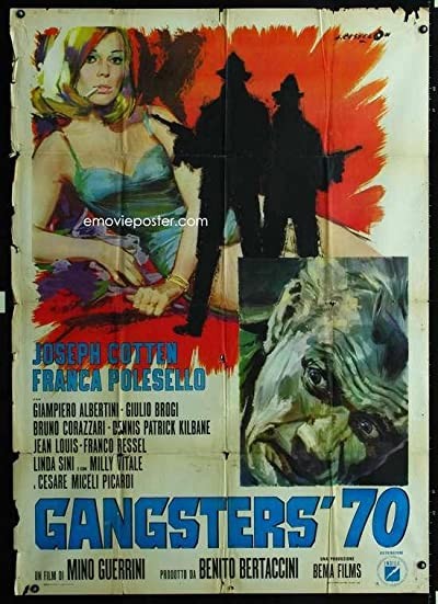 Gangster '70 (1968) afişi Gangster '70 (1968) afişi