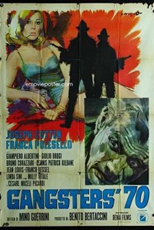 Gangster '70 (1968) afişi