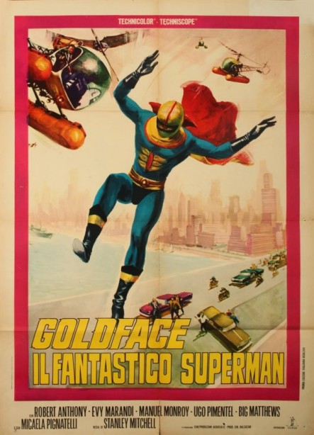 Goldface, Il Fantastico Superman (1968) afişi Goldface, Il Fantastico Superman (1968) afişi