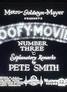 Goofy Movies Number Three (1934) afişi