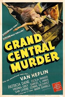 Grand Central Murder (1942) afişi