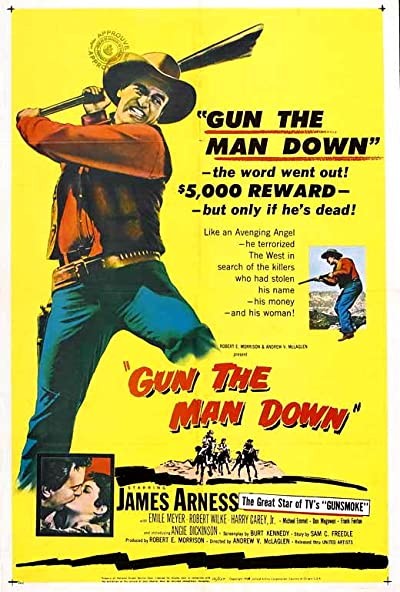 Gun The Man Down (1956) afişi Gun The Man Down (1956) afişi