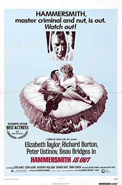 Hammersmith Is Out (1972) afişi Hammersmith Is Out (1972) afişi