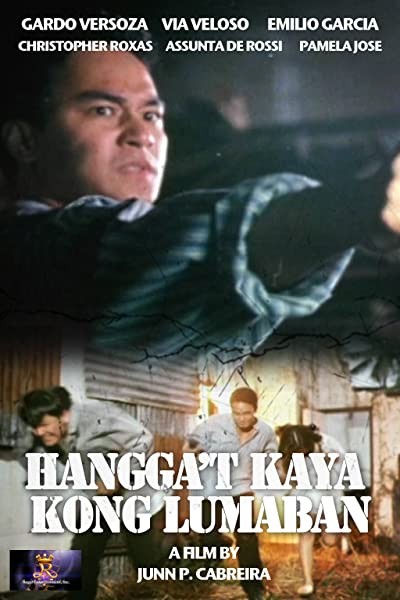 Hangga't Kaya Kong Lumaban (1998) afişi Hangga't Kaya Kong Lumaban (1998) afişi
