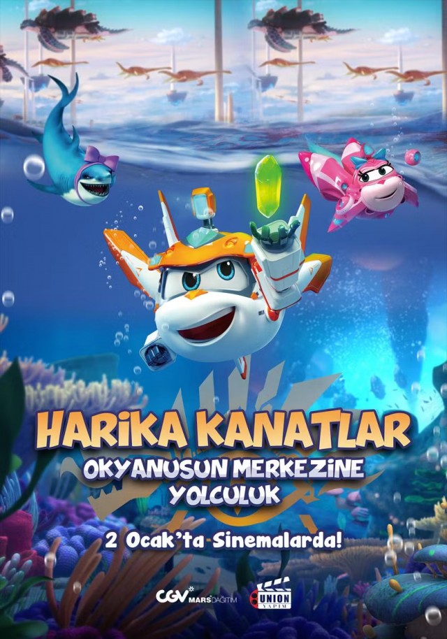 Harika Kanatlar: Okyanusun Merkezine Yolculuk (2023) afişi