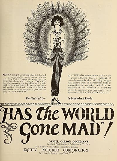 Has The World Gone Mad! (1923) afişi Has The World Gone Mad! (1923) afişi