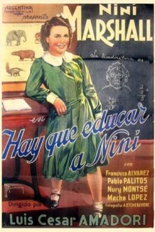 Hay Que Educar A Niní (1940) afişi