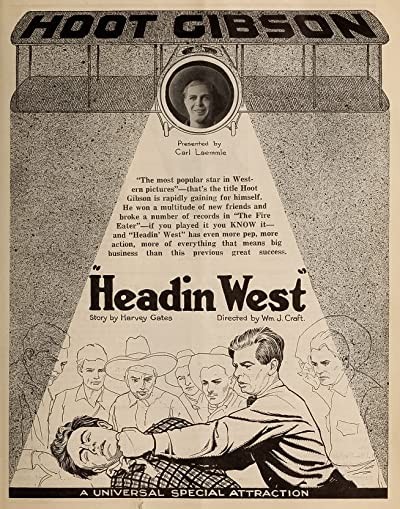 Headin' West (1922) afişi Headin' West (1922) afişi
