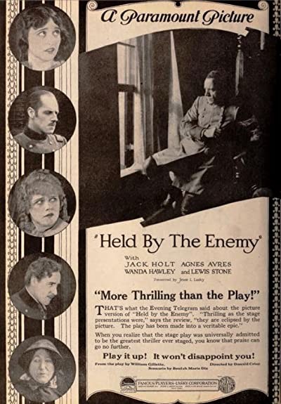 Held By The Enemy (1920) afişi Held By The Enemy (1920) afişi