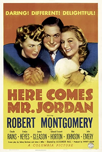 Here Comes Mr. Jordan (1941) afişi Here Comes Mr. Jordan (1941) afişi