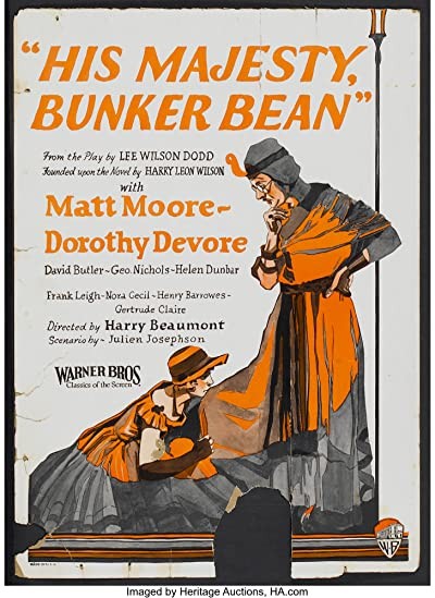 His Majesty, Bunker Bean (1925) afişi His Majesty, Bunker Bean (1925) afişi