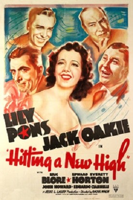 Hitting A New High (1937) afişi Hitting A New High (1937) afişi
