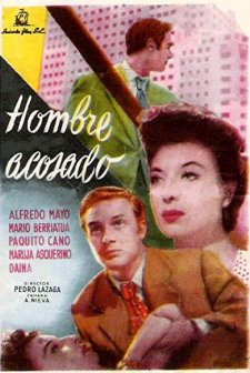 Hombre Acosado (1952) afişi