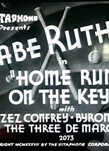 Home Run On The Keys (1937) afişi