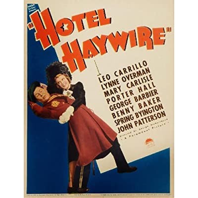 Hotel Haywire (1937) afişi Hotel Haywire (1937) afişi