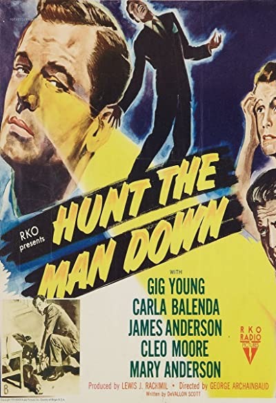 Hunt The Man Down (1950) afişi Hunt The Man Down (1950) afişi