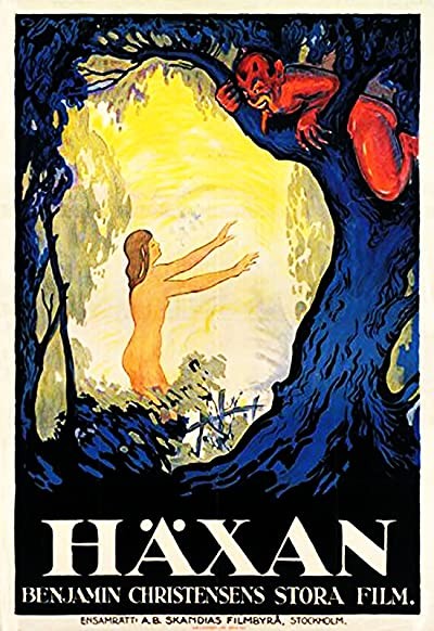 Häxan (1922) afişi Häxan (1922) afişi