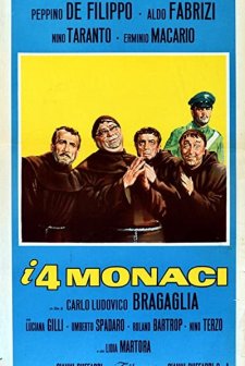 I 4 monaci (1962) afişi