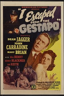 I Escaped from the Gestapo (1943) afişi