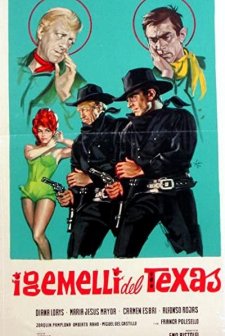 ı Gemelli Del Texas (1964) afişi