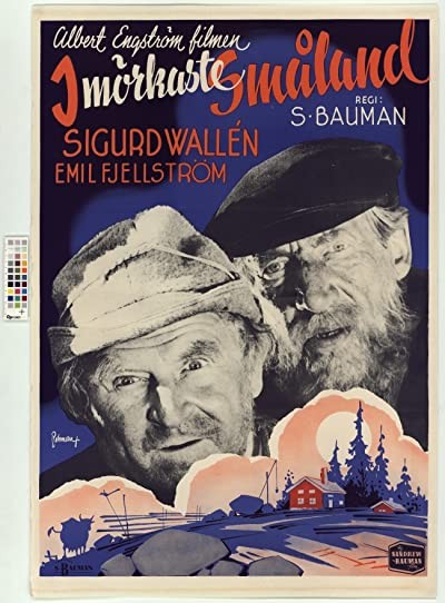 ı Mörkaste Småland (1943) afişi ı Mörkaste Småland (1943) afişi
