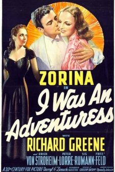 I Was An Adventuress (1940) afişi