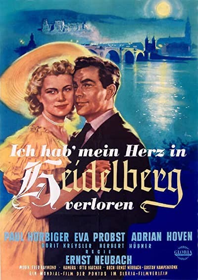 Ich hab' mein Herz in Heidelberg verloren (1952) afişi Ich hab' mein Herz in Heidelberg verloren (1952) afişi