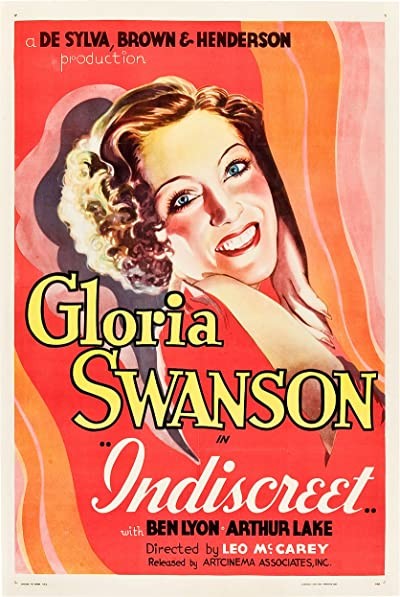 Indiscreet (1931) afişi Indiscreet (1931) afişi