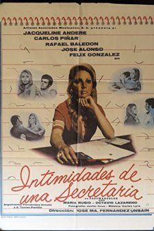 ıntimidades De Una Secretaria (1971) afişi