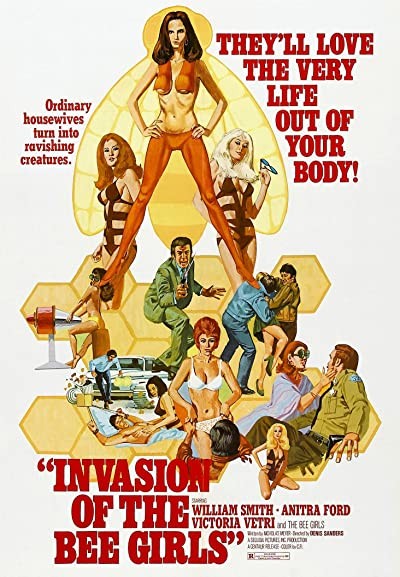 Invasion of the Bee Girls (1973) afişi Invasion of the Bee Girls (1973) afişi