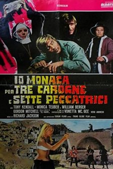 Io monaca... per tre carogne e sette peccatrici (1972) afişi