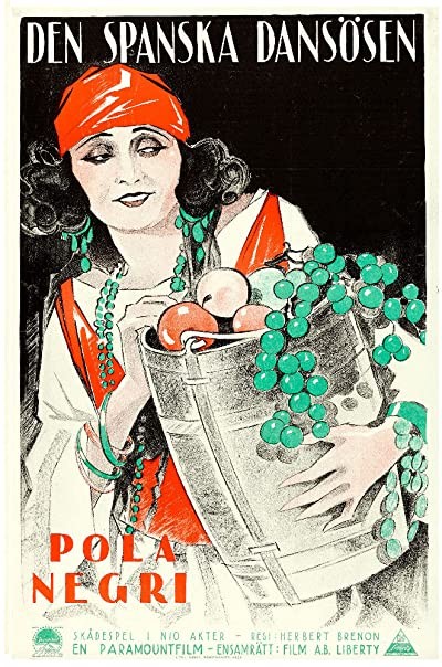 İspanyol Dansçı (1923) afişi İspanyol Dansçı (1923) afişi