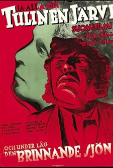 Ja Alla Oli Tulinen Järvi (1937) afişi